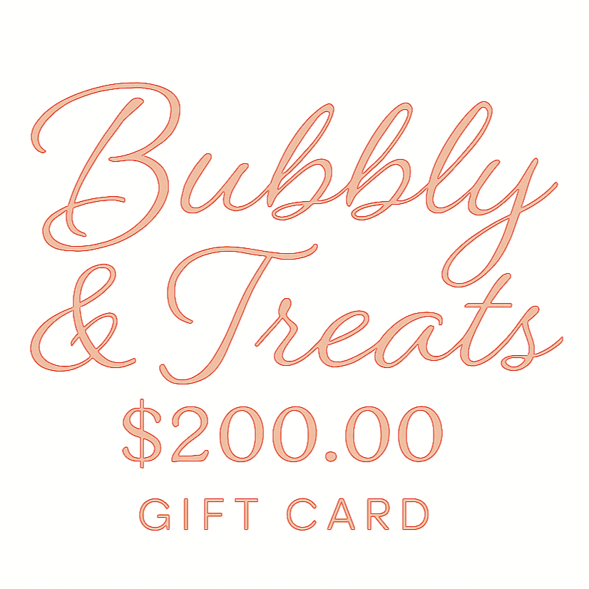 $200 Gift Card | Bubbly & Treats Atlanta